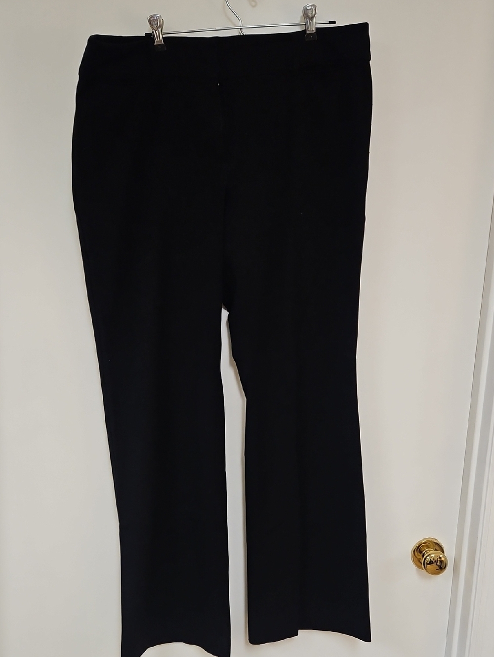 LOFT Black High-Rise Tailored Pants